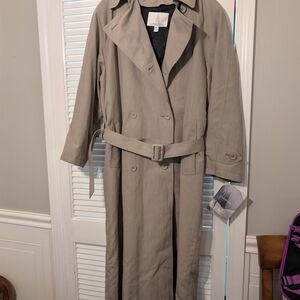 London Fog Women's Classic Trench Coat — Taupe